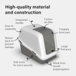 Ella Comfort High-Sided Cat Litter Box Enclosure