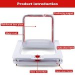 4-Way Locking Cat Door with Magnetic Closure