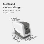 Ella Comfort High-Sided Cat Litter Box Enclosure