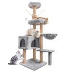 Multi-Level Cat Tree and Scratching Post