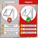 4-Way Locking Cat Door with Magnetic Closure