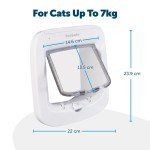 PetSafe Microchip Cat Flap with 4-Way Lock