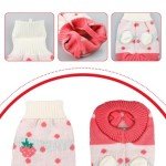 Cozy Pink Strawberry Sweater for Cats & Dogs