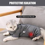 Cat Recovery Suit - Surgery Vest for Cats