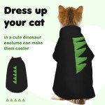 Dinosaur Costume for Sphynx Cats: Soft Jumper