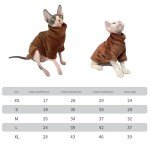 Coral Sphinx Warm Vest for Hairless Cats