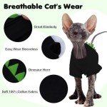 Dinosaur Costume for Sphynx Cats: Soft Jumper