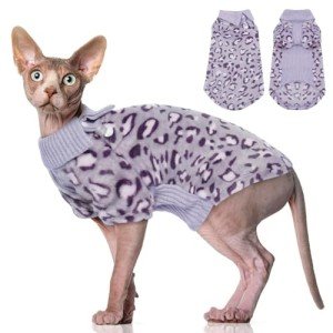DENTRUN Cozy Winter Coat & Pajamas for Cats
