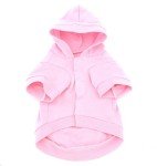 Chic Pink Hoodie for Small Dogs and Cats