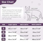 DENTRUN Cozy Winter Coat & Pajamas for Cats