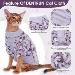 DENTRUN Cozy Winter Coat & Pajamas for Cats