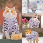 DENTRUN Cozy Winter Coat & Pajamas for Cats