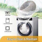 Cozy Round Plush Donut Pet Bed in Grey