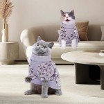 DENTRUN Cozy Winter Coat & Pajamas for Cats