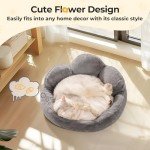 Large Washable Cat Bed with Removable Cushion