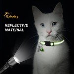 14-Piece Reflective Cat Collar Set with Bells