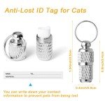14-Piece Reflective Cat Collar Set with Bells