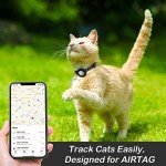 2-Pack Reflective Breakaway Cat Collars with Airtag