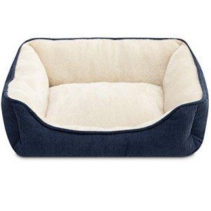 Hollypet Soft Blue Cat and Puppy Bed