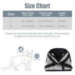Bindokun Escape Proof Cat Harness and Leash Set