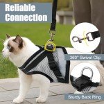 Bindokun Escape Proof Cat Harness and Leash Set