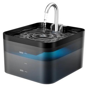 PawPoll 2.2L Ultra Silent Cat Water Fountain