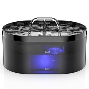 Quiet 2.2L Cat Water Fountain with Filter