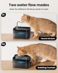 PawPoll 2.2L Ultra Silent Cat Water Fountain