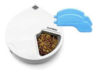Automatic 5-Bowl Cat Feeder with Timer