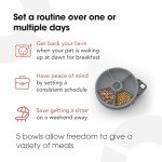 Cat Mate C500 Automatic 5-Bowl Pet Feeder