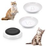 Hejo Cat Bowl Set - 3 Ceramic Dishes