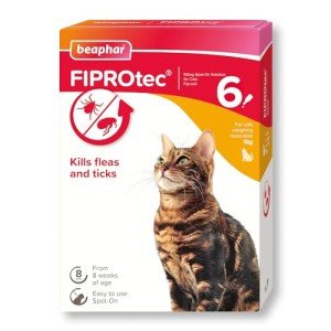 Beaphar FIPROtec Spot-On for Cats - 6 Pack