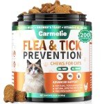 Carmelie Cat Flea and Tick Chews - 200 Treats