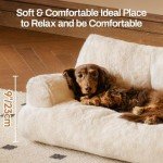 Stylish Fluffy Cat Bed for Indoor Use