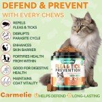 Carmelie Cat Flea and Tick Chews - 200 Treats