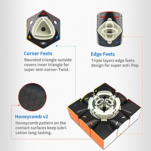 GAN 356 R S Stickerless 3x3 Speed Cube