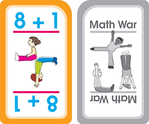 Math War Addition & Subtraction Game Cards - Ages 6+