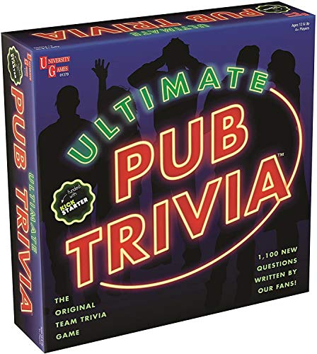 Ultimate Trivia Game, 1000+ Questions, Ages 12+