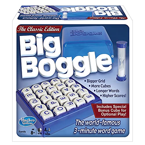 Classic Edition - Winning Moves Games BIG BOGGLE, 8+