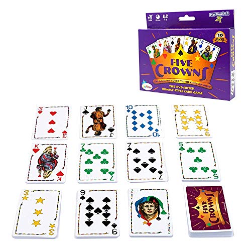 PlayMonster Five Crowns: Kings Go Wild! - Rummy-Style Card Game