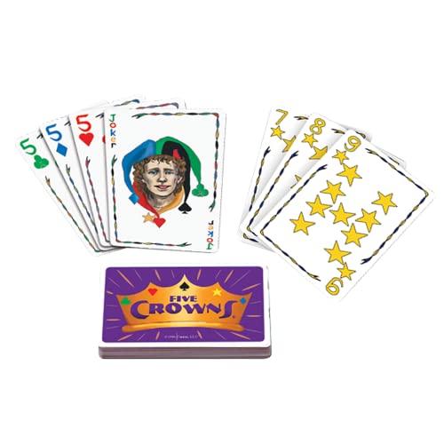 PlayMonster Five Crowns: Kings Go Wild! - Rummy-Style Card Game