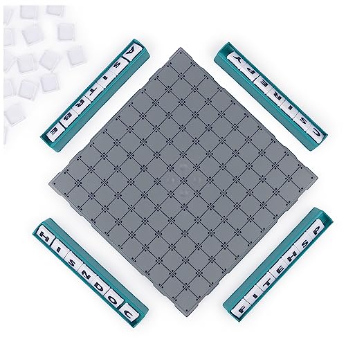 Stackable Letter Tiles Game for Family Game Night