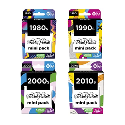 Trivial Pursuit Mini Packs - 4 Game Multipack!