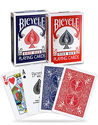 Bicycle Rider Back Playing Cards, Standard Index, Poker Cards