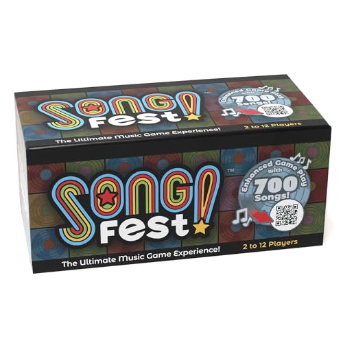 SongFest! Music Trivia Party Game with QR Hints