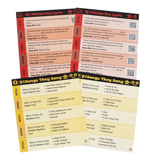 SongFest! Music Trivia Party Game with QR Hints