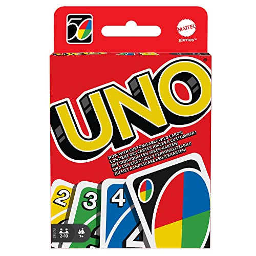 UNO: Classic Card Game - Customizable & Erasable