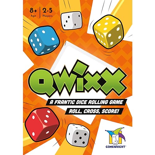 Fast Family Dice Game by Gamewright Qwixx
