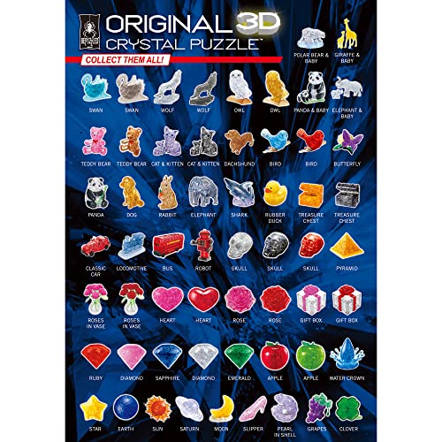 Penguin and Baby 3D Crystal Puzzle (Ages 12+)
