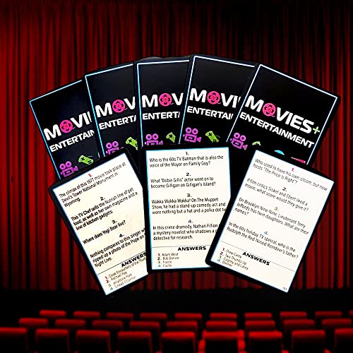 Movie & Entertainment Trivia Puzzle Game